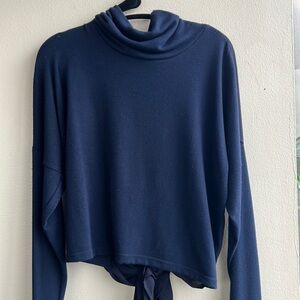 Fifteen Twenty navy combo sweater